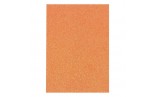 5 fogli A4 Carta Glitterata Tonic Glitter Card Sugared Coral 250gsm