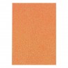 5 fogli A4 Carta Glitterata Tonic Glitter Card Sugared Coral 250gsm
