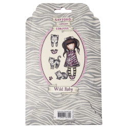 Gorjuss Cling Stamp L Wild Ruby