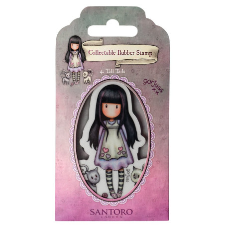 Gorjuss Collectable Rubber Stamp S Tall Tails