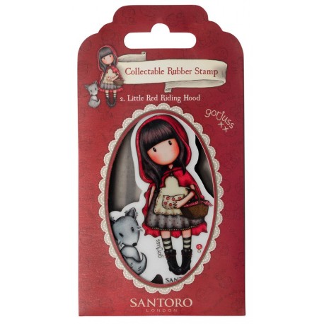 Gorjuss Collectable Rubber Stamp S Riding Hood