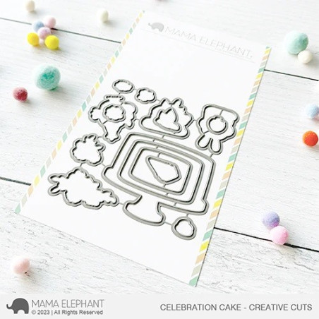 Mama Elephant CELEBRATION CAKE CREATIVE CUTS