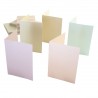 A6 Cards & Envelopes (50pezzi) - Pastel Pearlescent
