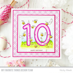 My Favorite Things Number Fun 10 Clear Stamps