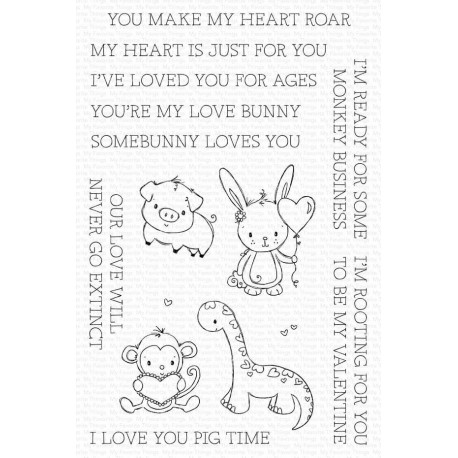 My Favorite Things My Punny Valentine Clear Stamps