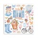 Stamperia Create Happiness Welcome Home Paper Pack 30x30cm