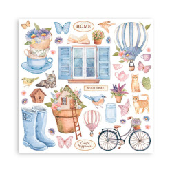 Stamperia Create Happiness Welcome Home Paper Pack 30x30cm