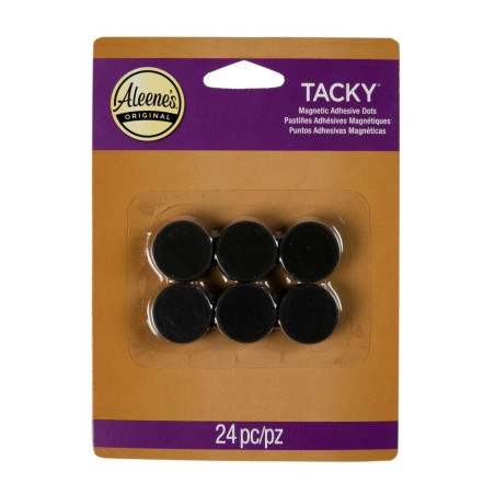Tacky Magnetic Adhesive Dots 24pz