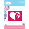 Dress My Craft Cutting Die Couple in a Heart