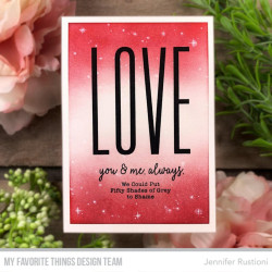 My Favorite Things Tall Love Die-Namics
