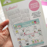 Doodlebug Design Rainbow Day to Day Calendar Assortment Pack
