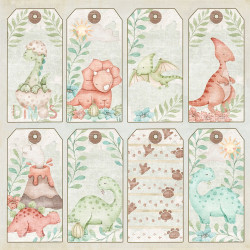 Reprint Dinos Paper Pack 20x20cm
