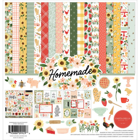 Carta Bella Homemade Collection Kit 30x30cm