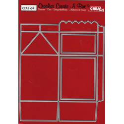 Crealies Create A Box 6 Milk Carton