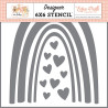Echo Park Rainbow Love Designer Stencil