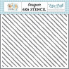 Echo Park Painted Stripes Designer Stencil