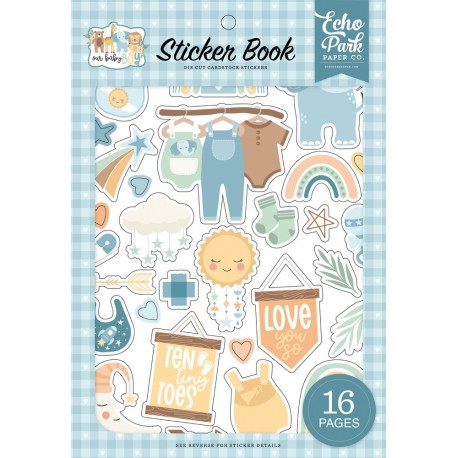 Echo Park Our Baby Boy Sticker Book