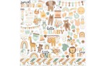 Echo Park Our Baby Element Sticker 30x30cm