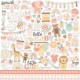 Echo Park Our Baby Girl Collection Kit 30x30cm