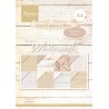 Marianne Design Pretty Paper Bloc A4 Whitewash