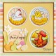 Marianne Design Clear Stamp Hetty's Peek-a-boo Chicken Family