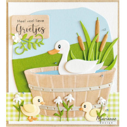 Marianne Design Craftables by Marleen Cattails