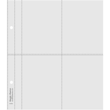 Simple Stories SN@P! Flipbook Page Refills 3x4''