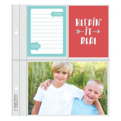 Simple Stories SN@P! Flipbook Page Refills 3x4/4x6''