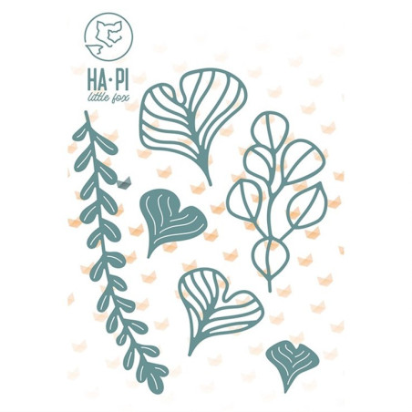 HA-PI Little Fox HANAMI Ginkgo and Co Die Set