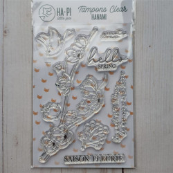 HA-PI Little Fox HANAMI Saison Fleurie Clear Stamp