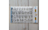 PaperNova Design SERENITY Alphabet Clear Stamp