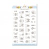 PaperNova Design SERENITY Alphabet Clear Stamp