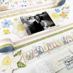 PaperNova Design SERENITY Alphabet Clear Stamp