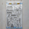 PaperNova Design SERENITY Narcissus Clear Stamp