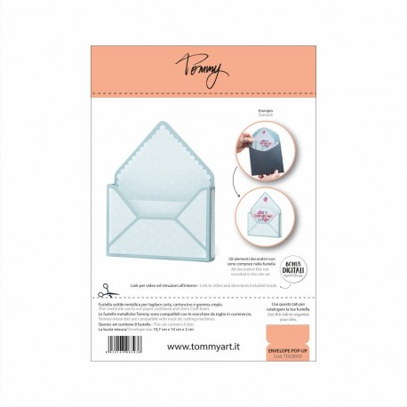 Tommy Fustella con Bonus Digitali – Envelope Pop up