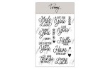 TOMMY Clear Stamps - Mini sentiments