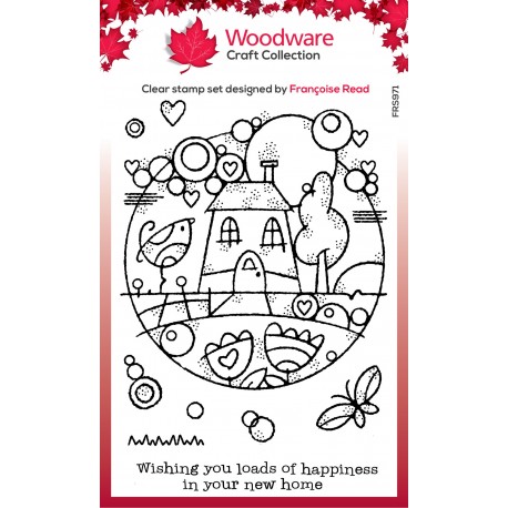 Woodware Craft Collection Dream Home Clear Stamps