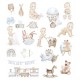 Papers For You Lullaby Baby Boy Die Cuts