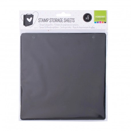 Vaessen Creative Stamp Storage Sheets x8