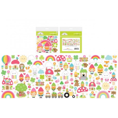 Doodlebug Design Over The Rainbow Odds & Ends 128pz