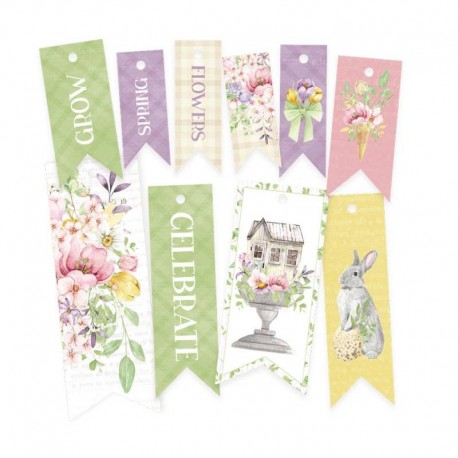 Piatek Decorative Tags SPRING IS CALLING 02 10pz