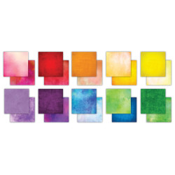 Craft Consortium Essential Craft Papers Over the Rainbow Paper Pad 30x30cm