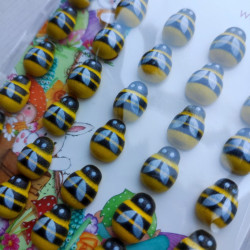 Craft Consortium Let Spring Begin Wooden Bees