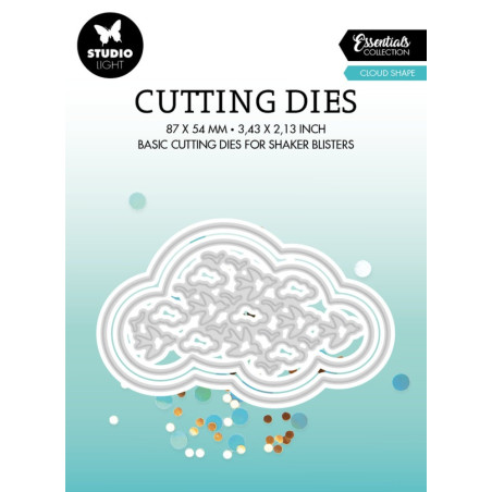 StudioLight Cutting Dies nr.494 Cloud Shape