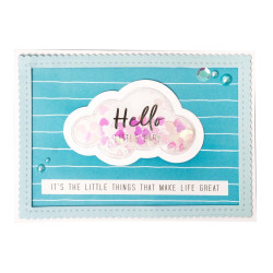 StudioLight Cutting Dies nr.494 Cloud Shape