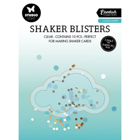 StudioLight Shaker Blister Cloud Shape 10pz