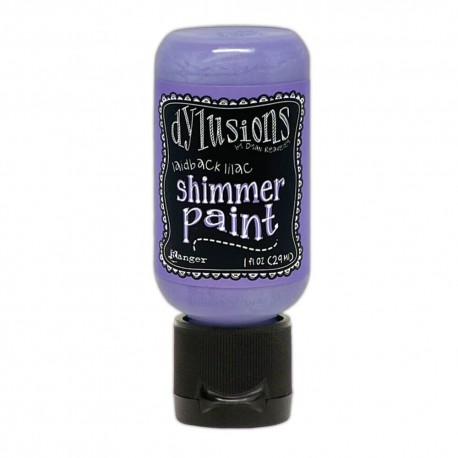 Ranger Dylusions Shimmer Paint Flip Cap Bottle - Laidback Lilac