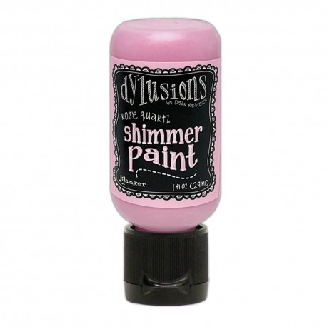 Ranger Dylusions Shimmer Paint Flip Cap Bottle - Rose Quartz