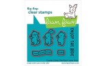 LAWN FAWN Coaster Critters Flip-Flop Cuts