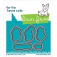 LAWN FAWN Coaster Critters Flip-Flop Cuts